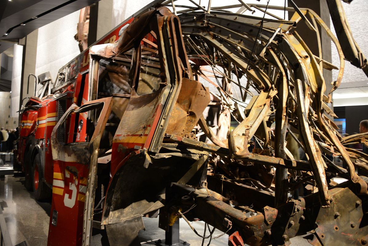 26A New York City Fire Department Ladder Company 3 Truck In The Center Passage 911 Museum New York
